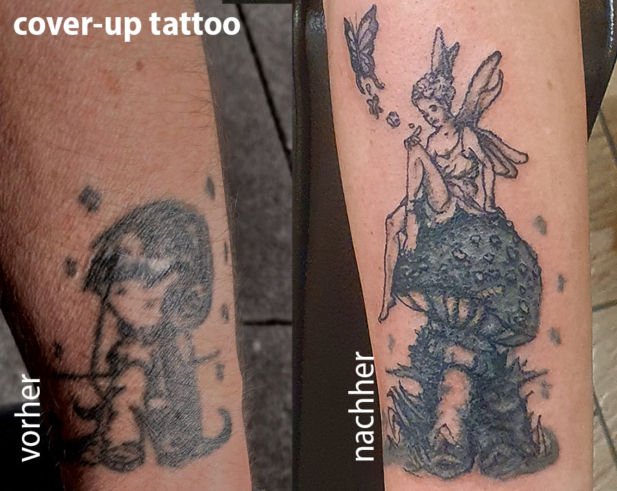 Cover-Up Tattoo, Klick für besseres Bild und Beschreibung
